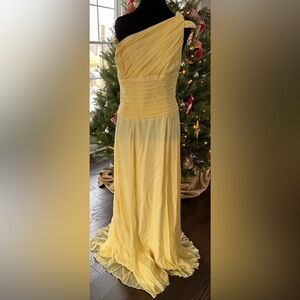 Elegant Yellow Gown